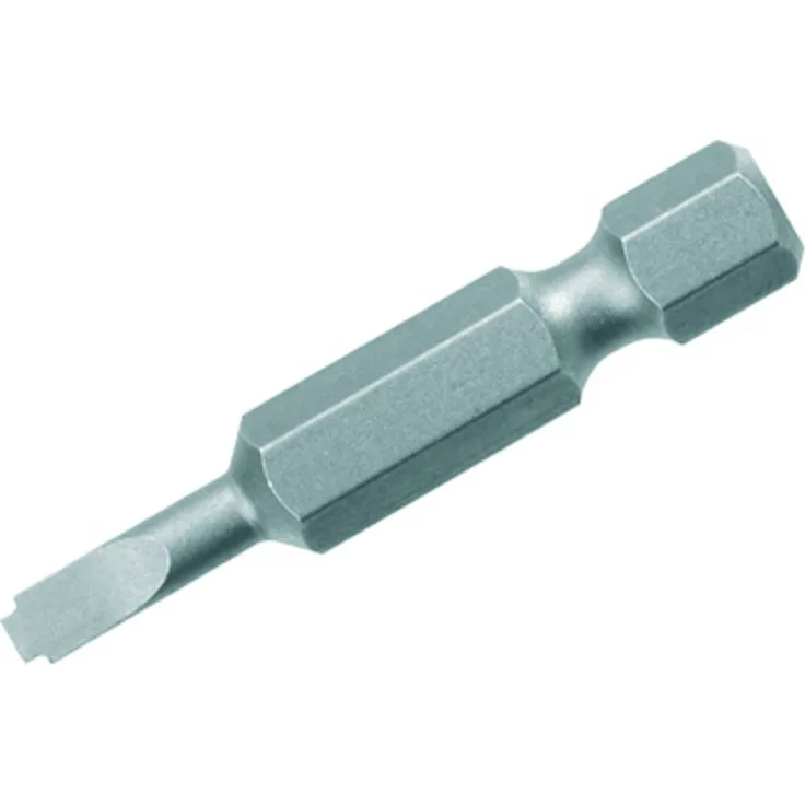 Weidmüller BIT E6.3 Z Schlitz-Bit, 4 mm gehärtet aus Chrom-Vanadium Stahl, 10er Pack