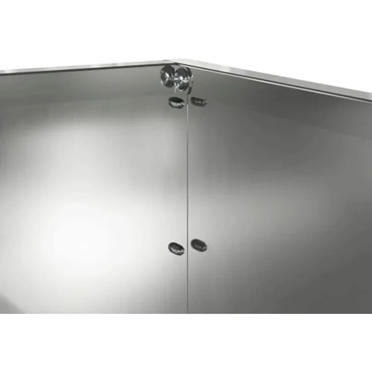 vidaXL Beetumrandung Raseneinfassung aus verzinktem Stahl, quadratisch, 60 x 60 x 13 cm, Silber, wetterfest und langlebig – Bild 8