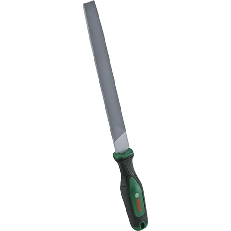 Bosch Home and Garden Metall-Flachfeile 200 mm, Hieb 2, ergonomischer Griff, robust aus Kohlenstoffstahl – Bild 1