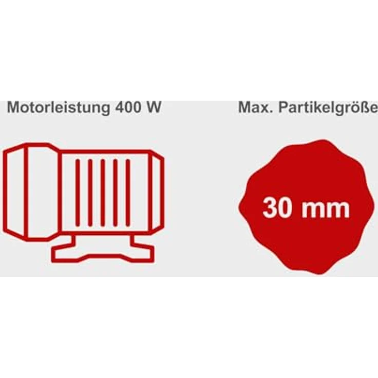 Scheppach DWP400 Schmutzwassertauchpumpe, 400W, 9000 L/h Fördermenge, 6m Förderhöhe, 7m Tauchtiefe, 30mm Partikelgröße – Bild 5