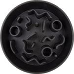 District 70 Bamboo Dog Slow Feeder, 21 cm, Dark Grey