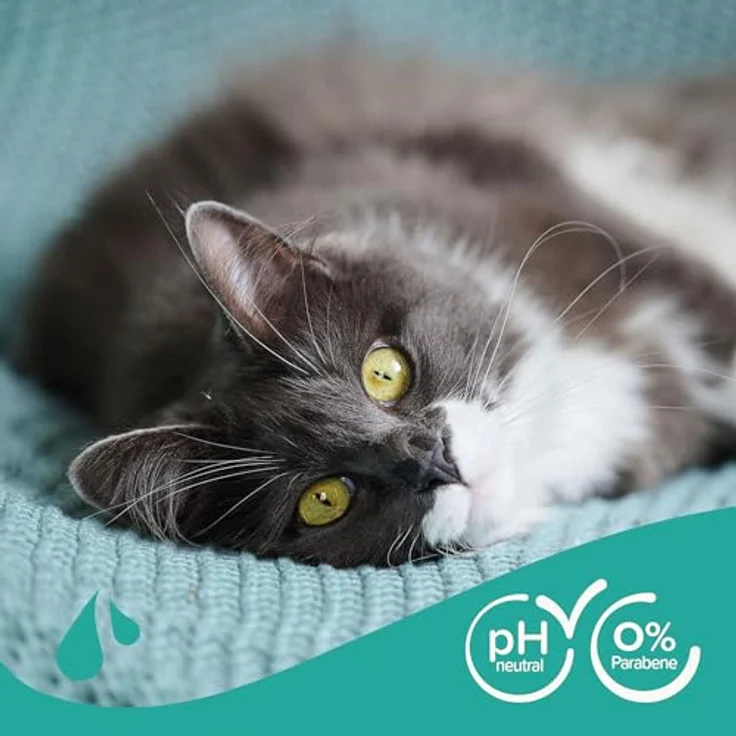 beaphar Tiershampoo für Katzen, sanfte Fellreinigung mit Macadamiaöl und Aloe Vera, 250 ml – Bild 5