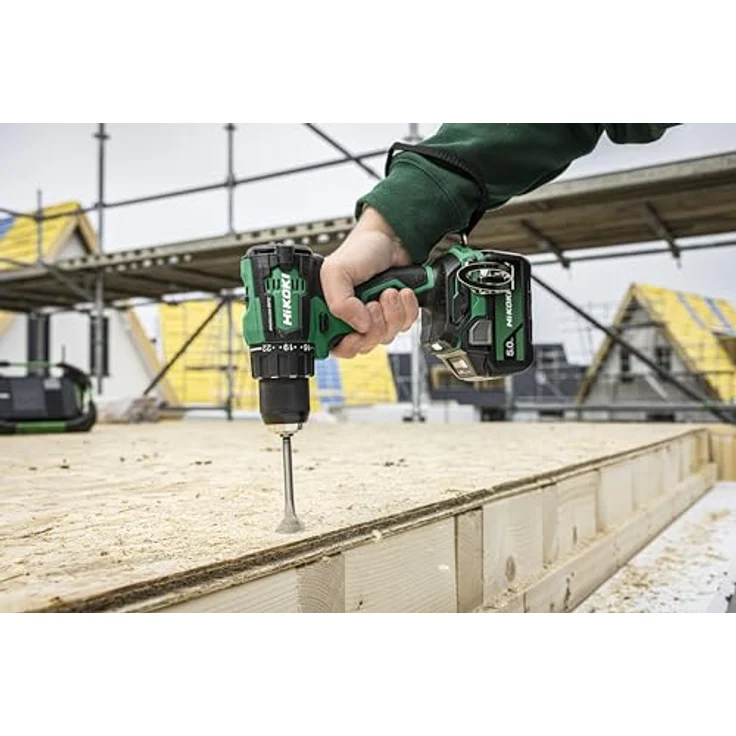 Hikoki DV18DE W2Z, 18V Akkuschrauber mit 70Nm, Brushless Motor und 22-fach verstellbare Drehmomenteinrichtung – Bild 3