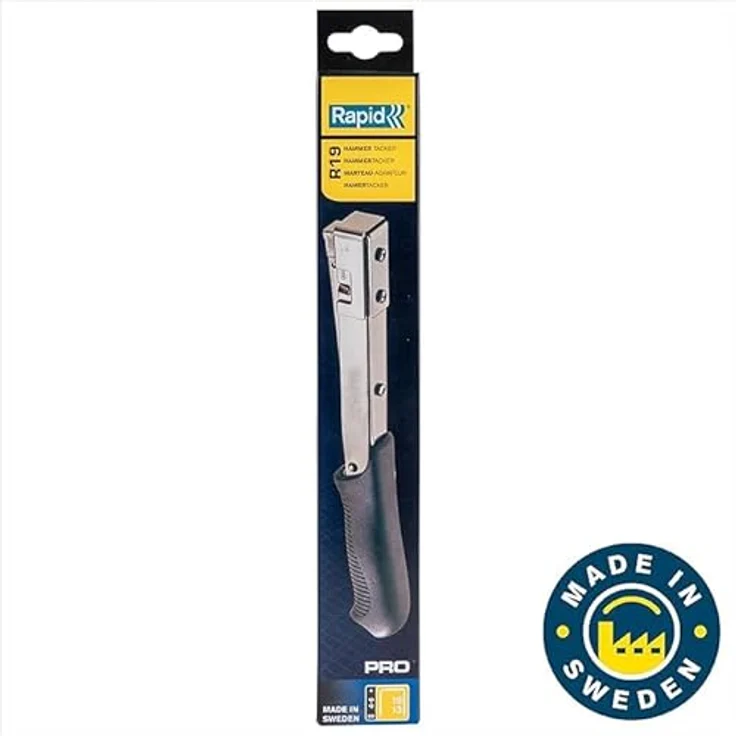 Rapid PRO Hammertacker R19, Leicht und Kompakt, Stahlkonstruktion, für Klammern 4-6 mm – Bild 7