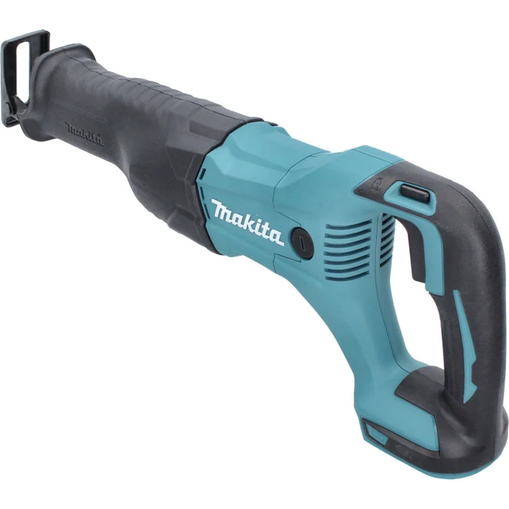 Makita DJR186Z DJR 186 Z 18 V Li-ion Recipro Säbelsäge Solo-nur das Gerät ohne Zubehör, ohne Akku, ohne Ladegerät, 450 W, Blau, Silber – Bild 3