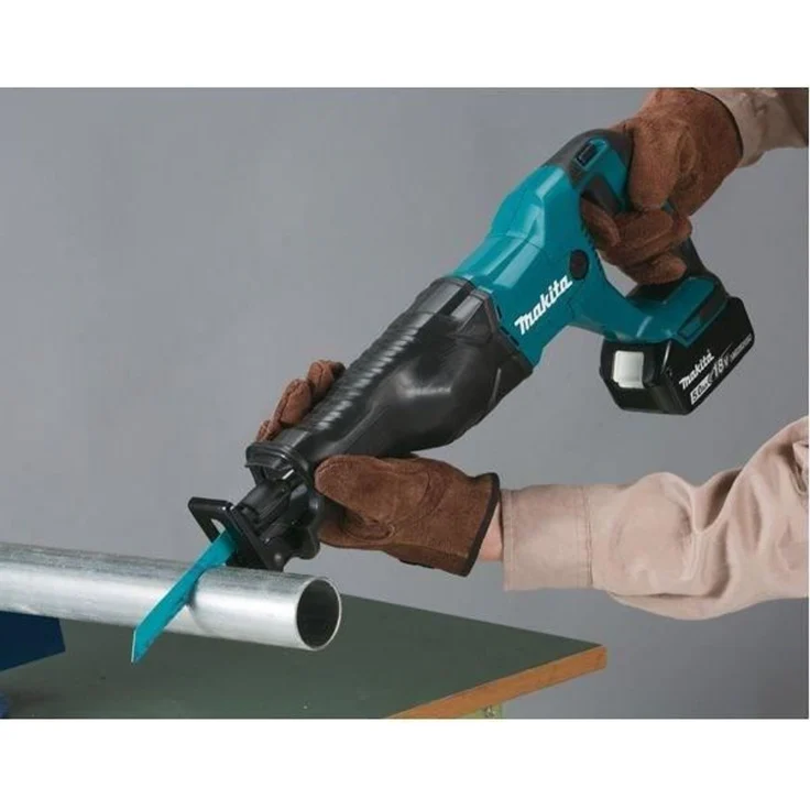Makita DJR186Z DJR 186 Z 18 V Li-ion Recipro Säbelsäge Solo-nur das Gerät ohne Zubehör, ohne Akku, ohne Ladegerät, 450 W, Blau, Silber – Bild 5