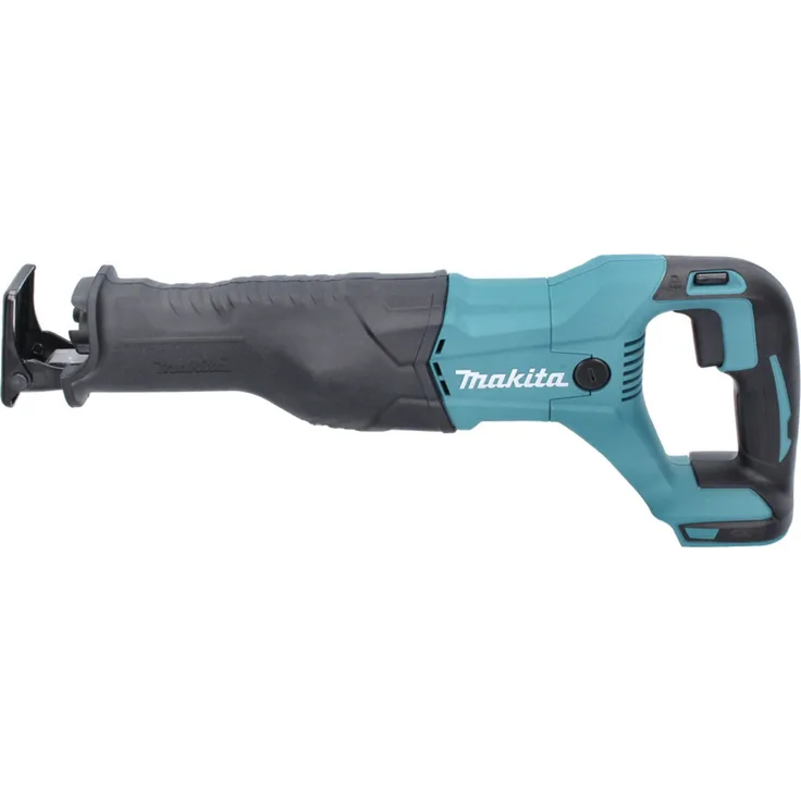 Makita DJR186Z DJR 186 Z 18 V Li-ion Recipro Säbelsäge Solo-nur das Gerät ohne Zubehör, ohne Akku, ohne Ladegerät, 450 W, Blau, Silber