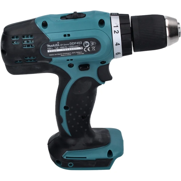 Makita DDF483RAJ Akku-Bohrschrauber 18 V, mit 2 Akkus 2,0 Ah, Schnellladegerät und Makpac Gr. 2 Transportkoffer – Bild 3