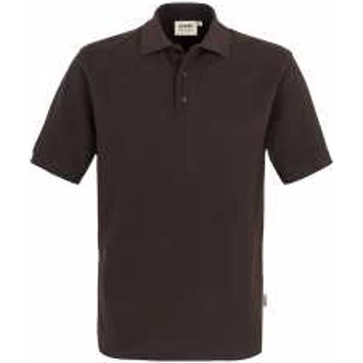 HAKRO Poloshirt Mikralinar 816, schokolade, L – Bild 1