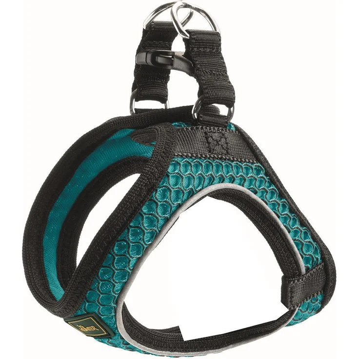 Hunter Hunde-Geschirr Hilo Comfort türkis S-M – Bild 1