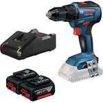 Bosch Professional GSR 18V-55 2X5AH L-CASE Akku-Bohrschrauber