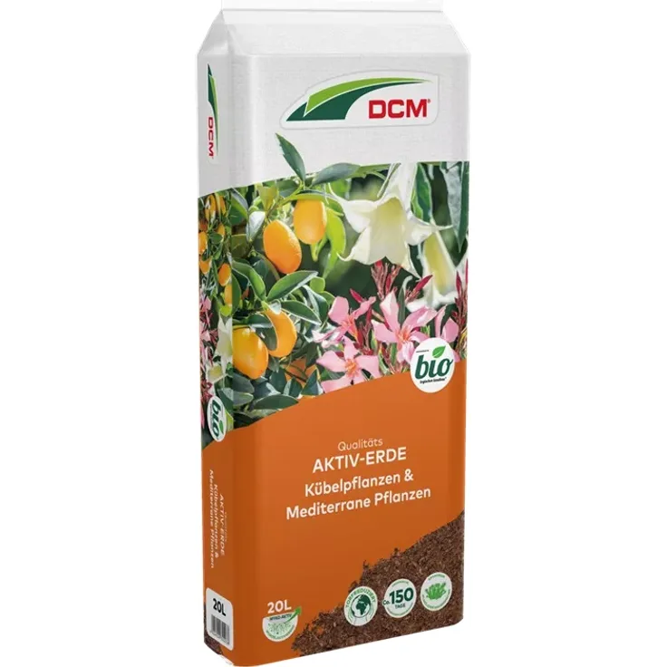 Cuxin DCM Aktiv-Erde Kübelpflanzen 20 Liter