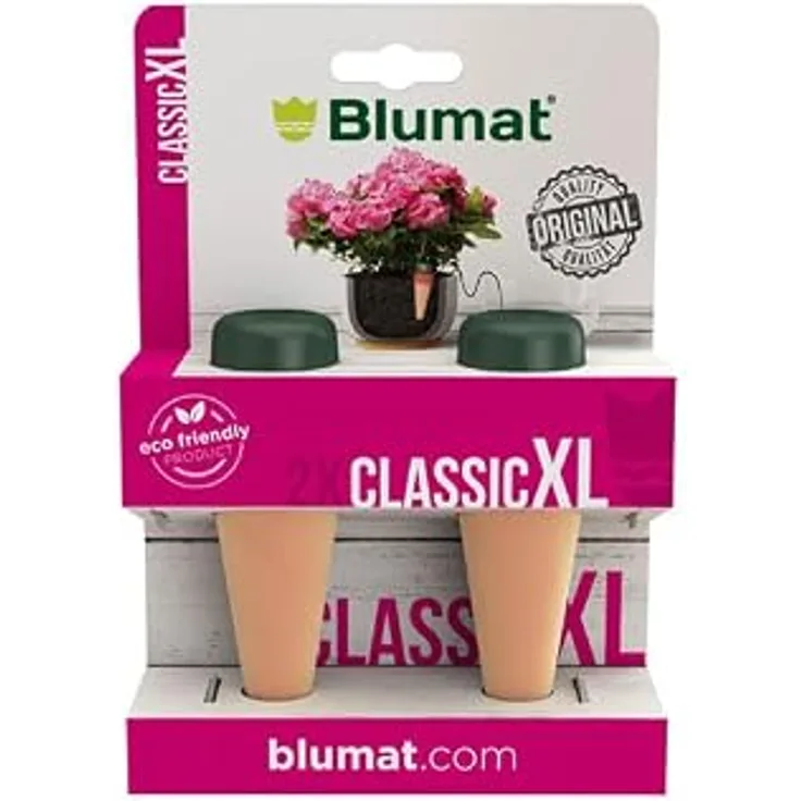 Blumat Bewässerungssystem Blumat Classic XL, 2 Stück, stromloses Selbstbewässerungssystem für größere Zimmerpflanzen