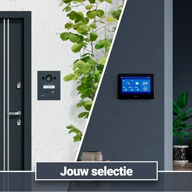 Goliath Intercom Goliath Basic Line 2-Draht Video-Türsprechanlage, Full HD mit WLAN, Schwarz/Anthrazit – Bild 4