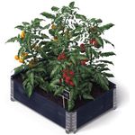 Upyard Hochbeet GardenBox ECO, Palettenrahmen 15 mm, stapelbar, modulare Bauweise, 120x80 cm, Naturholz