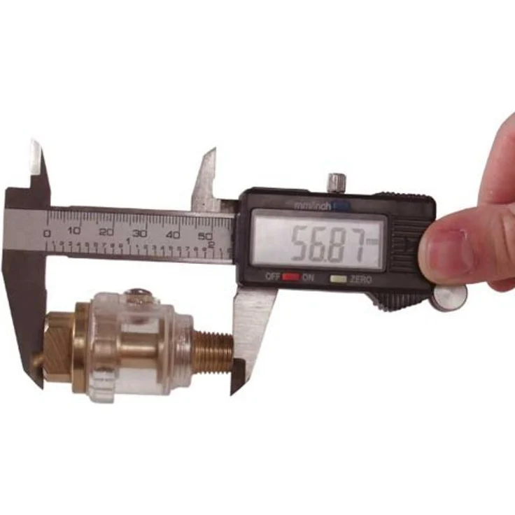 Mauk digitaler Messschieber 0-150 mm LCD Display inch/mm Schieblehre inkl. Case – Bild 2