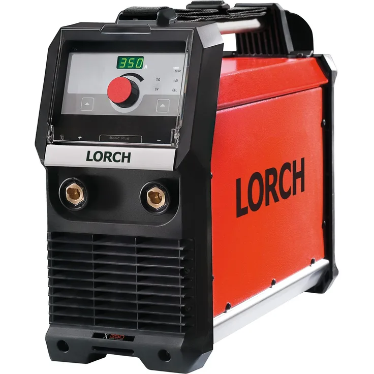 Lorch Elektroden-Schweißanlage X 350 A 400 V BasicPlus, kompakter Schweißinverter mit MicorBoost-Technologie und Anti-Stick-System
