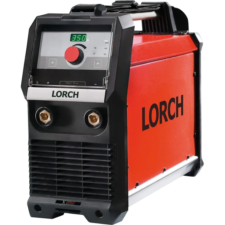 Lorch Elektroden-Schweißanlage X 350 A 400 V BasicPlus, kompakter Schweißinverter mit MicorBoost-Technologie und Anti-Stick-System