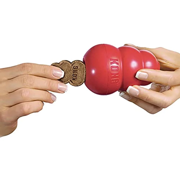 KONG – Snacks – Hundesnacks mit Natürlichen Zutaten (Ideal Kautschuk) – Schinken & Käse – Für Kleine Hunde – Bild 3