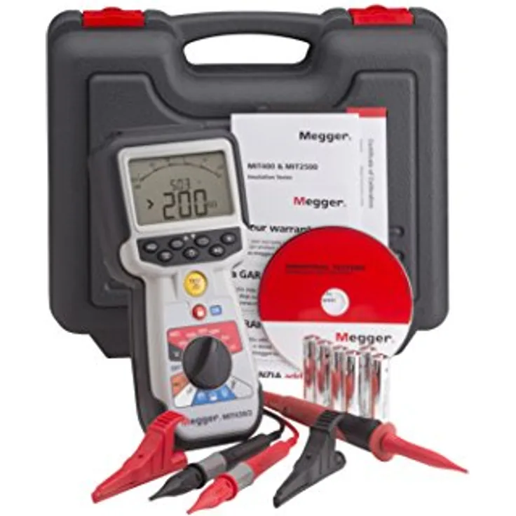 Megger MIT430-2 Isolationsmessgerät 50 V, 100 V, 250 V, 500 V, 1000 V 200 G 1004-740