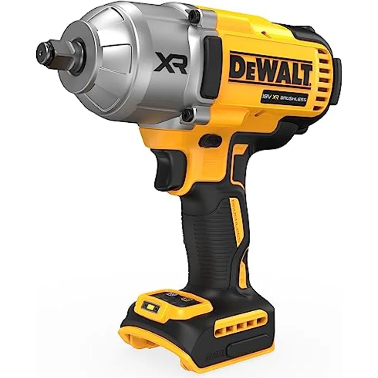 DeWalt XR Akku-Schlagschrauber DCF900N (18V, ½ Zoll Außenvierkant-Aufnahme mit Spreng- bzw. HOG-Ring, 1.396 Nm Anzugsmoment & 1.898 Nm Lösemoment, Lieferung ohne Akku & Ladegerät)