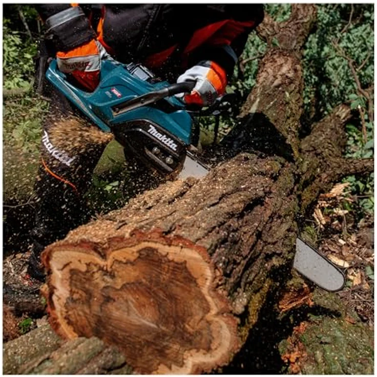 Makita UC030GZ XGT 40V Max, Akku-Kettensäge mit 50 cm Schwertlänge, bürstenloser Motor, automatisches Ölsystem, ergonomisches Design mit Antivibrationstechnologie, exkl. Akku und Ladegerät – Bild 10