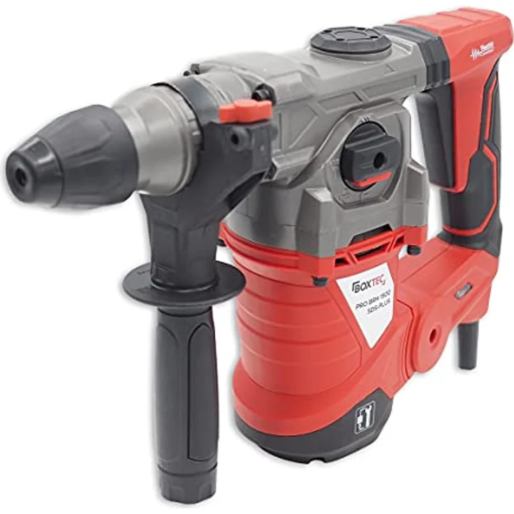 BOXTEC Bohrhammer SDS-PLUS 1500W, 230 V, kraftvoller Motor, 6 Joule Schlagkraft – Bild 4