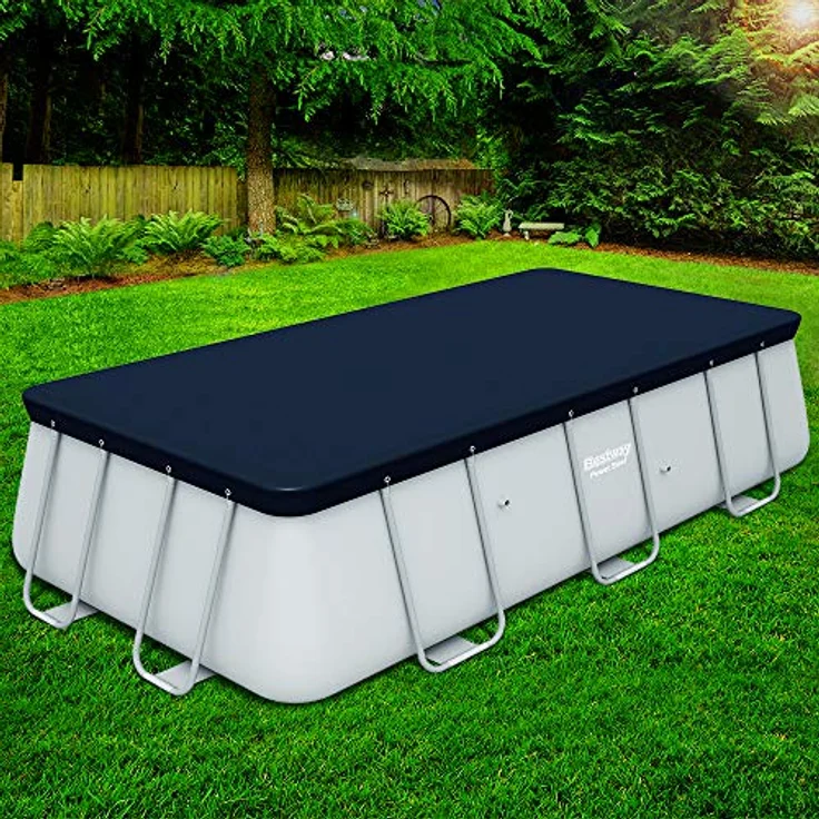 Bestway Abdeckplane, für Frame Pools 404 x 201 x 100 cm und 412 x 201 x 122 cm – Bild 8