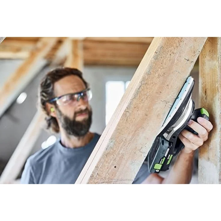 Festool Akku-Deltaschleifer DTSC 200, mit LED-Licht & App-Steuerung, EC 2.0-Motor, antistatische Absaugfunktion, Hartmetall-Tellerbremse – Bild 5