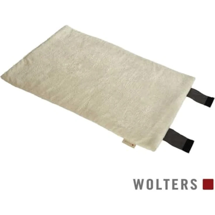 Wolters Tierdecke Reisedecke Vagabund mit Schaffell-Imitation, waschbar, 100 x 75 cm, grau – Bild 2