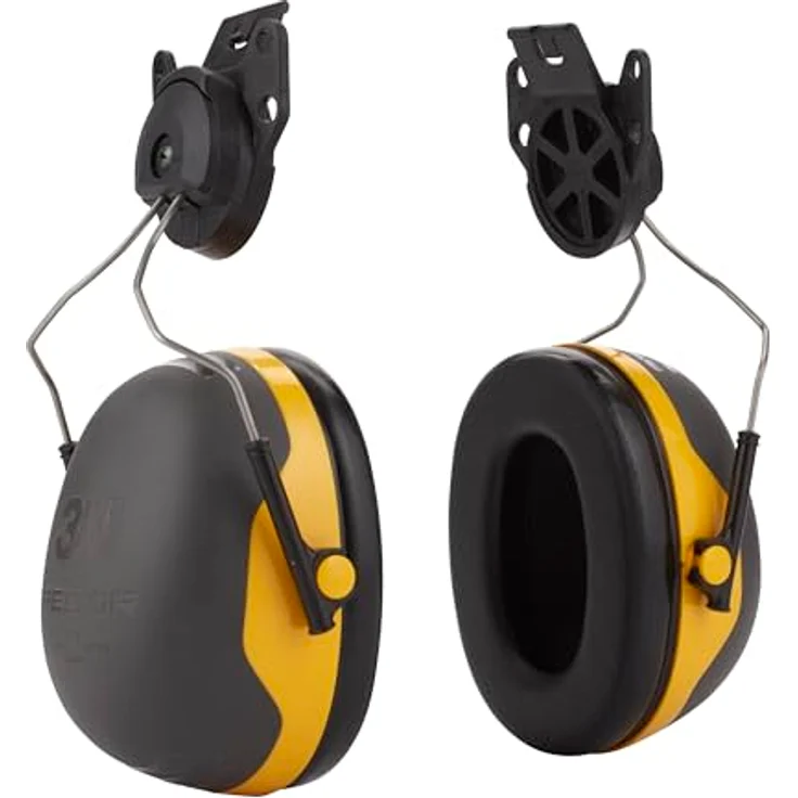3M Kapselgehörschutz X2P3E, Helmbefestigung, SNR = 30 dB, schwarz-gelb – Bild 7