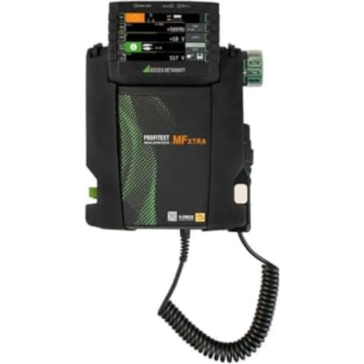 Gossen Metrawatt PROFiTEST MF XTRA VDE-Prüfgerät, Spannungsprüfer mit Kontextsensibles Farbgrafikdisplay, 50.000 Datensätze Speicher, Elektroprofi-Prüfumfang – Bild 2