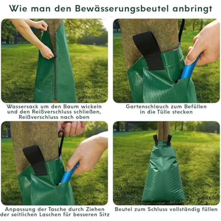WESTMANN Bewässerungssystem Humida L, Tröpfchenbewässerung, 75 L Fassungsvermögen, PVC-Folie, 1-tlg. – Bild 3