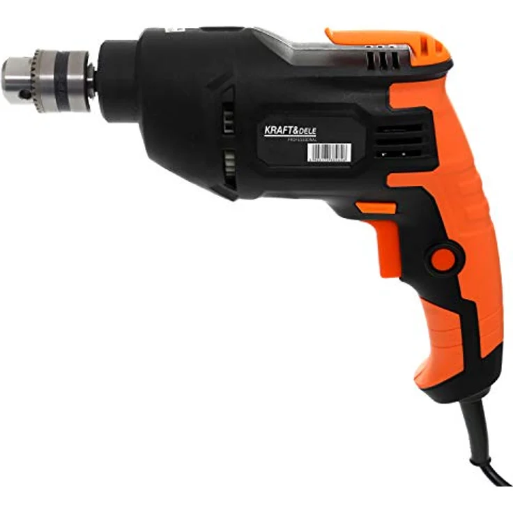 KRAFT&DELE Netz Bohrschrauber Bohrmaschine 1500 W Wasserwage Bohrfutter 10mm (KD1698) - Professionelles Elektrowerkzeug mit ergonomischem Design und hoher Lebensdauer – Bild 1