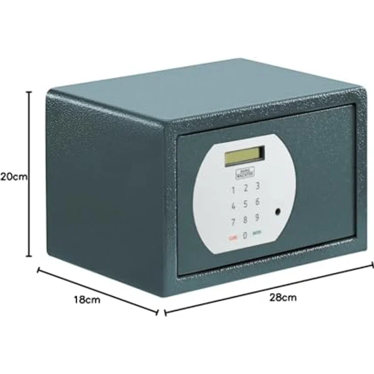BURG-WÄCHTER Möbeltresor Pure-Safe PS 110 E KA 3, anthrazit mit elektronischem Zahlenschloss, 6,7 l Kapazität – Bild 3