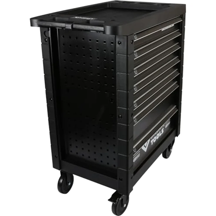 BRILLIANT TOOLS Werkstattwagen 7 Schubladen, bestückt mit 347 Profi-Werkzeugen, 470x770x975 mm – Bild 2