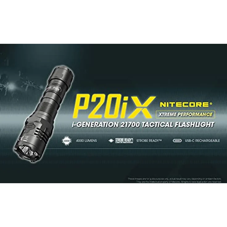 Nitecore P20iX LED Taschenlampe 4000 Lumen – Bild 6