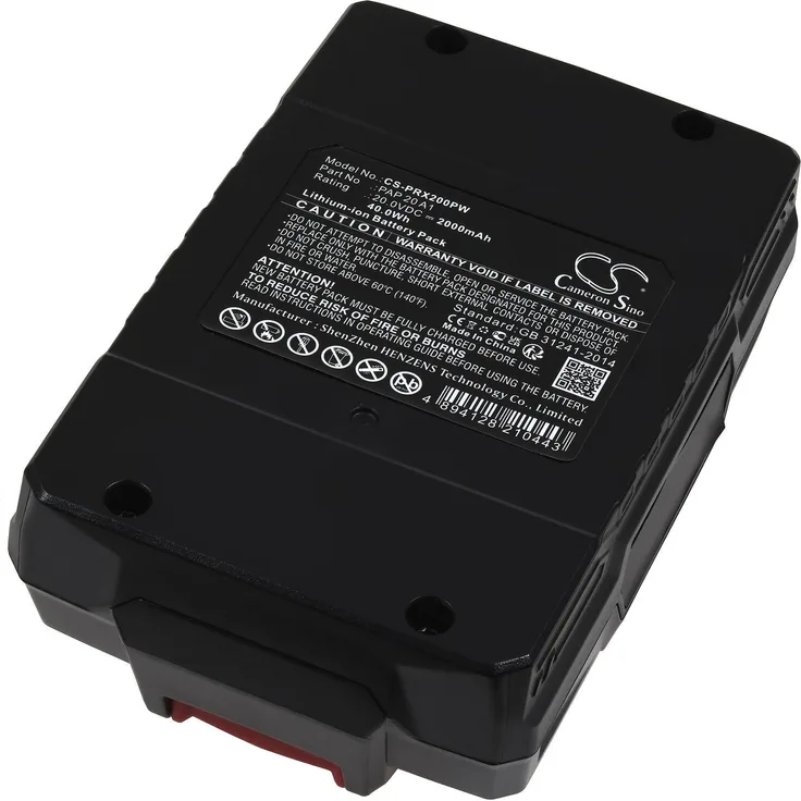 Powery Akku für Parkside PSBSA 20-Li A1, 20V 2000mAh Li-Ion Werkzeugakku