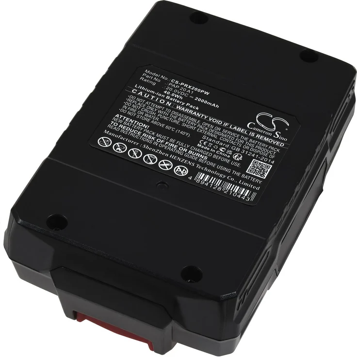 Powery Akku für Parkside PSBSA 20-Li A1, 20V 2000mAh Li-Ion Werkzeugakku