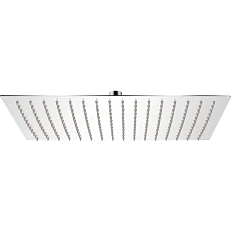 vidaXL Duschkopf Edelstahl 30x40cm Rechteck Kopfbrause Regendusche Brausekopf – Bild 1