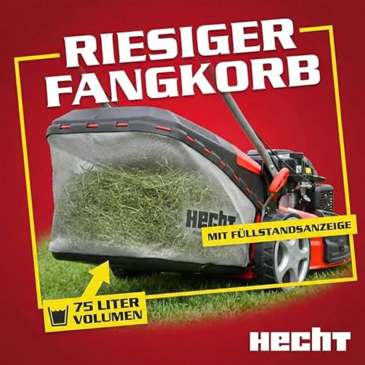 Hecht 554 SX Benzin Rasenmäher – Bild 8
