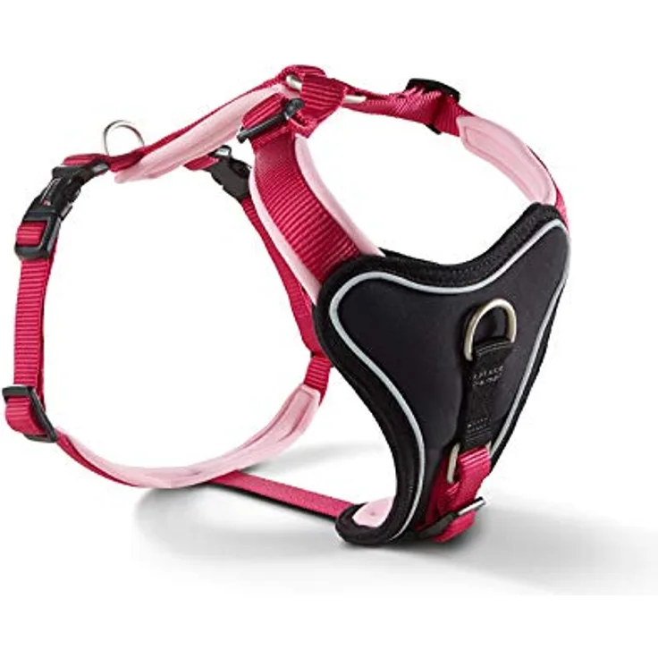 Wolters | Professional Comfort Hundegeschirr Himbeer/Rosé | Größe 50-60 cm