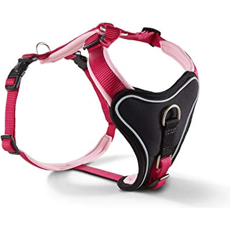 Wolters | Professional Comfort Hundegeschirr Himbeer/Rosé | Größe 50-60 cm