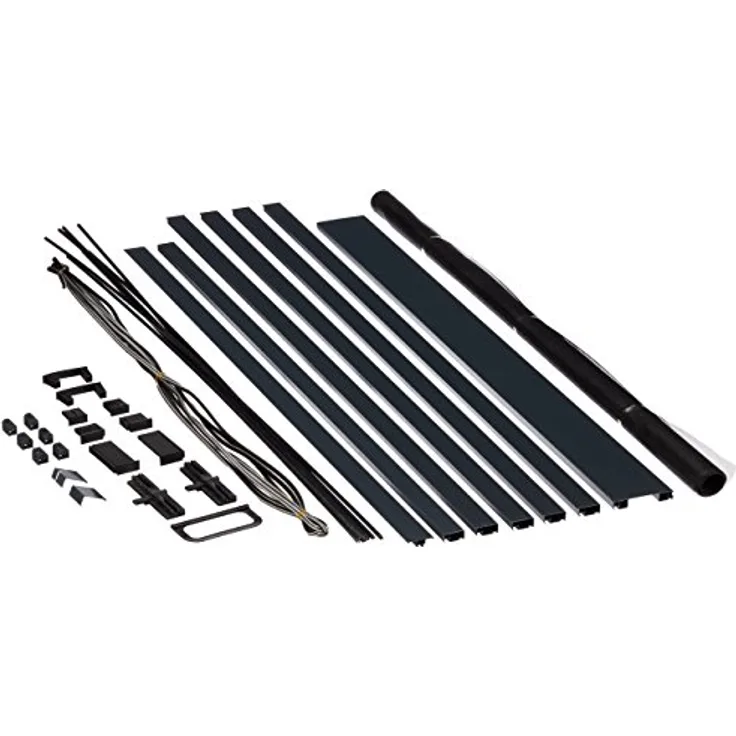 hecht international 101100107-VH MASTER SLIM+ Fliegengittertür, anthrazit, 100x210 cm
