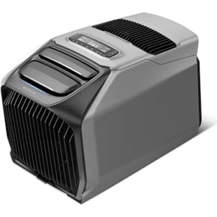EF ECOFLOW WAVE 3, Tragbare Klimaanlage mit 1800 W Kühlleistung, 2000 W Heizleistung, 1000 W Schnellladung, App-Steuerung, 8 Std. Akkulaufzeit, für Camping und SUVs – Bild 1