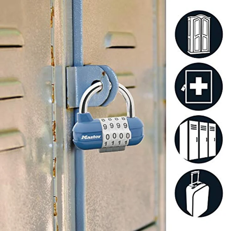Master Lock Pro Sport Zahlenschloss - Farblich Sortiert, 1534EURD – Bild 4