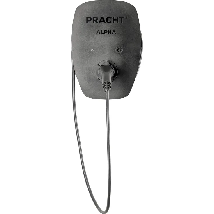 Pracht ALPHA MONO, Elektroauto Ladestation (Typ 2, 11 kW) mit 5,5m Kabel und LED-Statusanzeige, Made in Germany