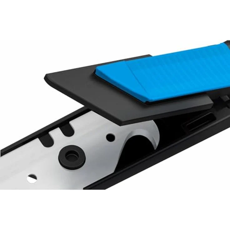 Martor Secunorm 500, Sicherheitsmesser mit Hakenklinge, ergonomischer Aluminiumgriff, automatischer Klingenrückzug – Bild 6