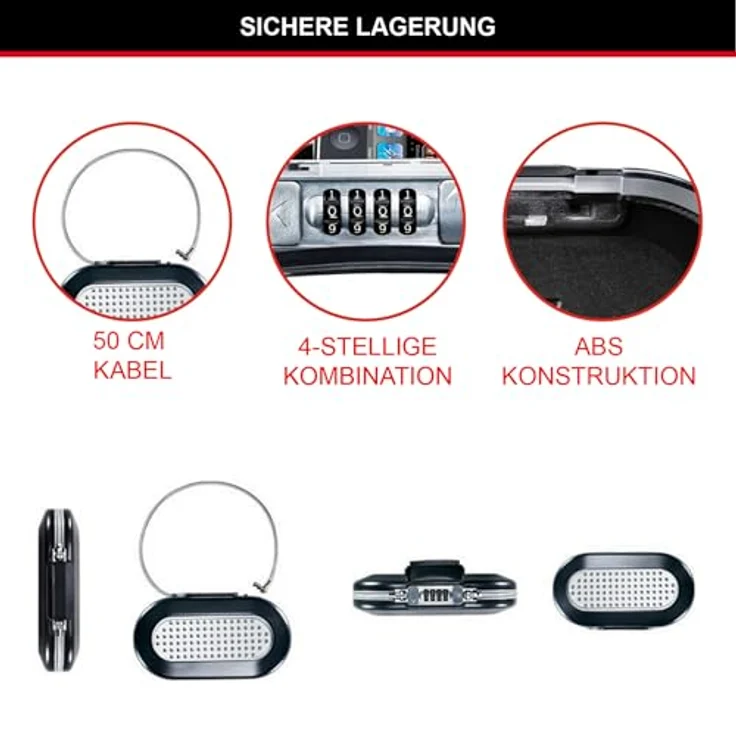 Master Lock Verschlussbox für unterwegs 5900EURD – Bild 4