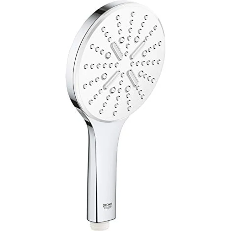 Grohe Rainshower SmartActive 130, Duschbrause mit 3 Strahlarten, 9,5 l/min Durchflussrate, DripStop und Antikalksystem – Bild 1